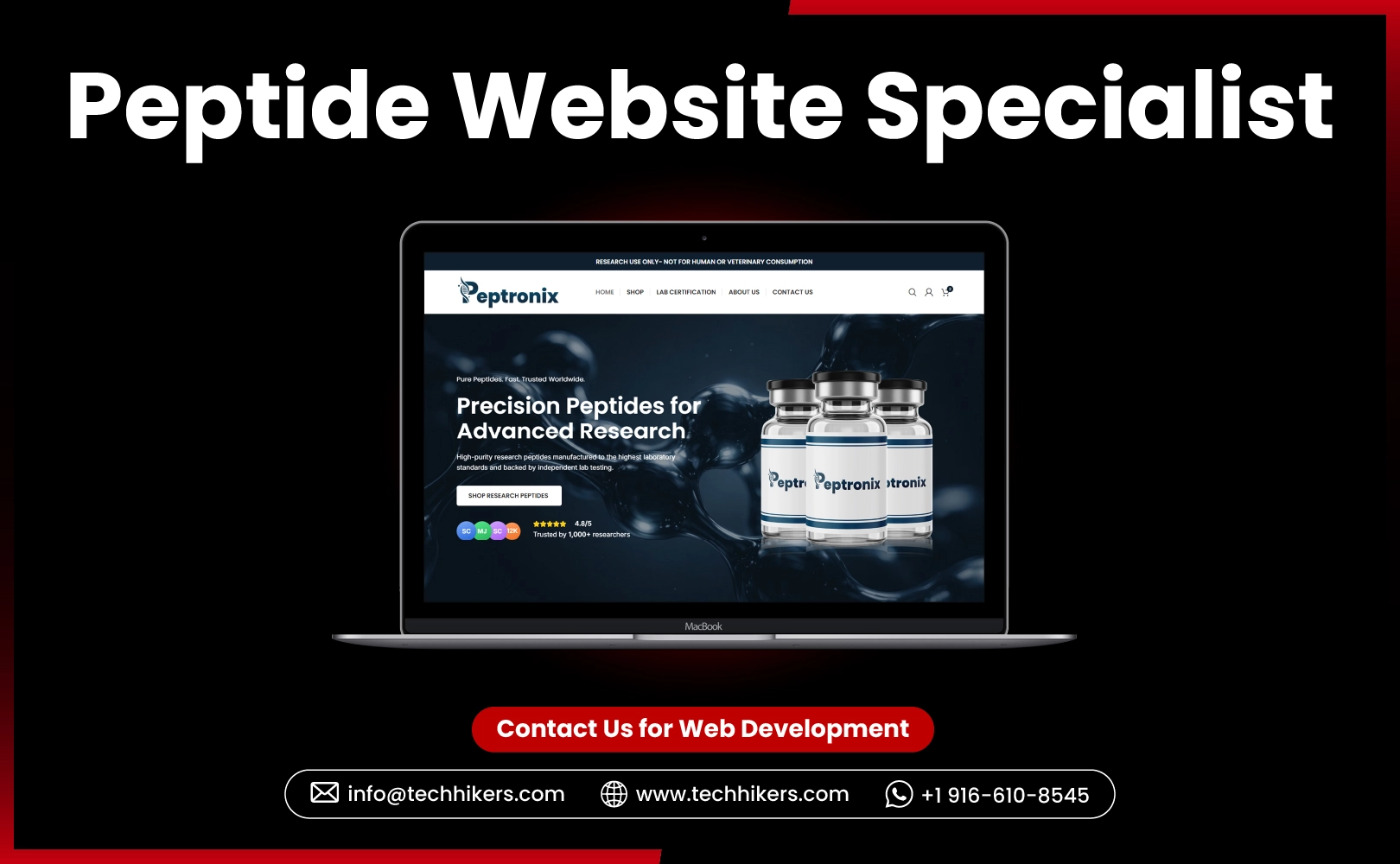 Peptide Website Specialist